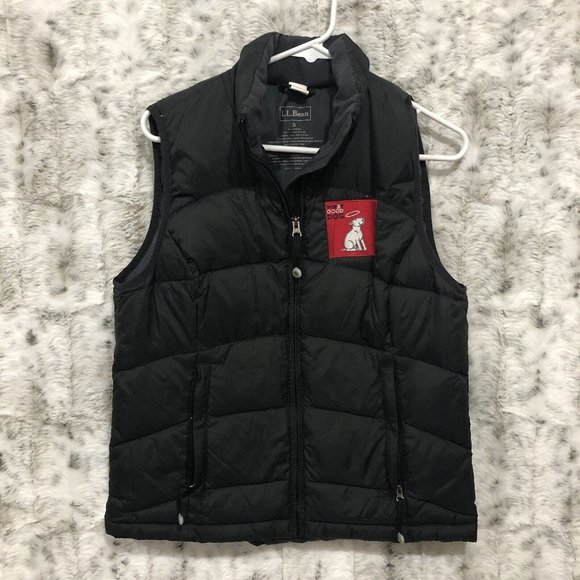 L.L. Bean Jackets & Coats Ll Bean Men Size Small Black What A Dog